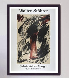 Galerie Adrien Maeght Original Poster by Walter Stohrer, 1984