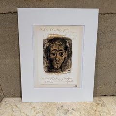 1962 Galerie de l'Élysée Alex Maguy Poster by Pablo Picasso