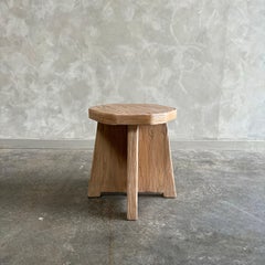 Galerie Elm Wood Side Table