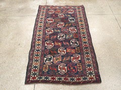 Galerie Shabab Collection Early 20th Century Caucasian Kuba Throw Rug