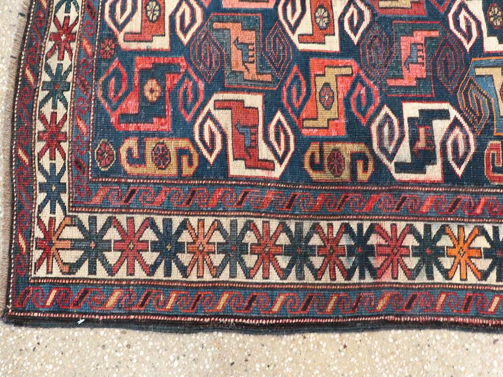 Galerie Shabab Collection Frühes 20. Jahrhundert Kaukasischer Kuba-Wirbelteppich im Zustand „Hervorragend“ im Angebot in New York, NY