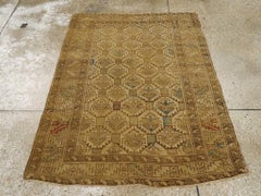 Galerie Shabab Collection Tappeto da lancio caucasico Shirvan dell'inizio del XX secolo