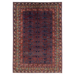Galerie Shabab Collection Tappeto d'accento del Turkestan Orientale Khotan dell'inizio del XX secolo