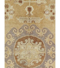 Galerie Shabab Collection Early 20th Century East Turkestan Khotan Carpet