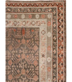 Galerie Shabab Collection Early 20th Century East Turkestan Khotan Carpet