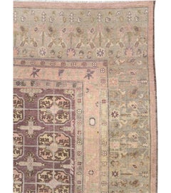 Galerie Shabab Collection Early 20th Century East Turkestan Khotan Carpet
