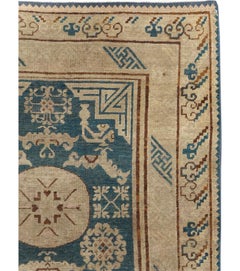 Galerie Shabab Collection Early 20th Century East Turkestan Khotan Gallery Rug
