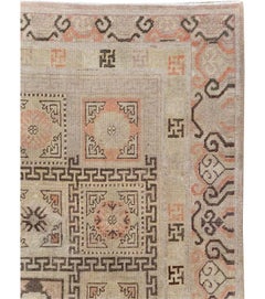 Galerie Shabab Collection Early 20th Century East Turkestan Khotan Gallery Rug