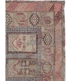 Galerie Shabab Collection Early 20th Century East Turkestan Khotan Gallery Rug