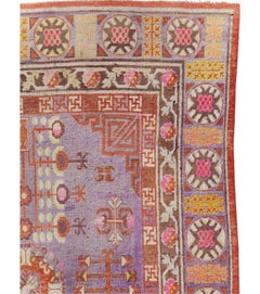 Galerie Shabab Collection Early 20th Century East Turkestan Khotan Gallery Rug