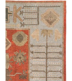 Galerie Shabab Collection Early 20th Century East Turkestan Khotan Gallery Rug