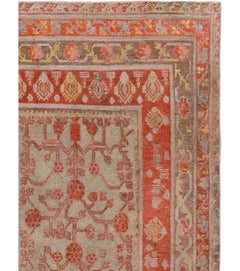 Galerie Shabab Collection Early 20th Century East Turkestan Khotan Gallery Rug