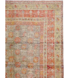 Galerie Shabab Collection Early 20th Century East Turkestan Khotan Gallery Rug