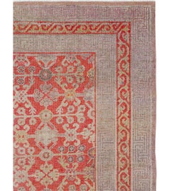 Galerie Shabab Collection Early 20th Century East Turkestan Khotan Gallery Rug
