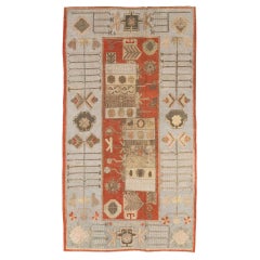 Galerie Shabab Collection Early 20th Century East Turkestan Khotan Gallery Rug