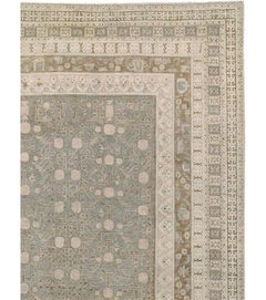 Galerie Shabab Collection Early 20th Century East Turkestan Khotan Large Carpet