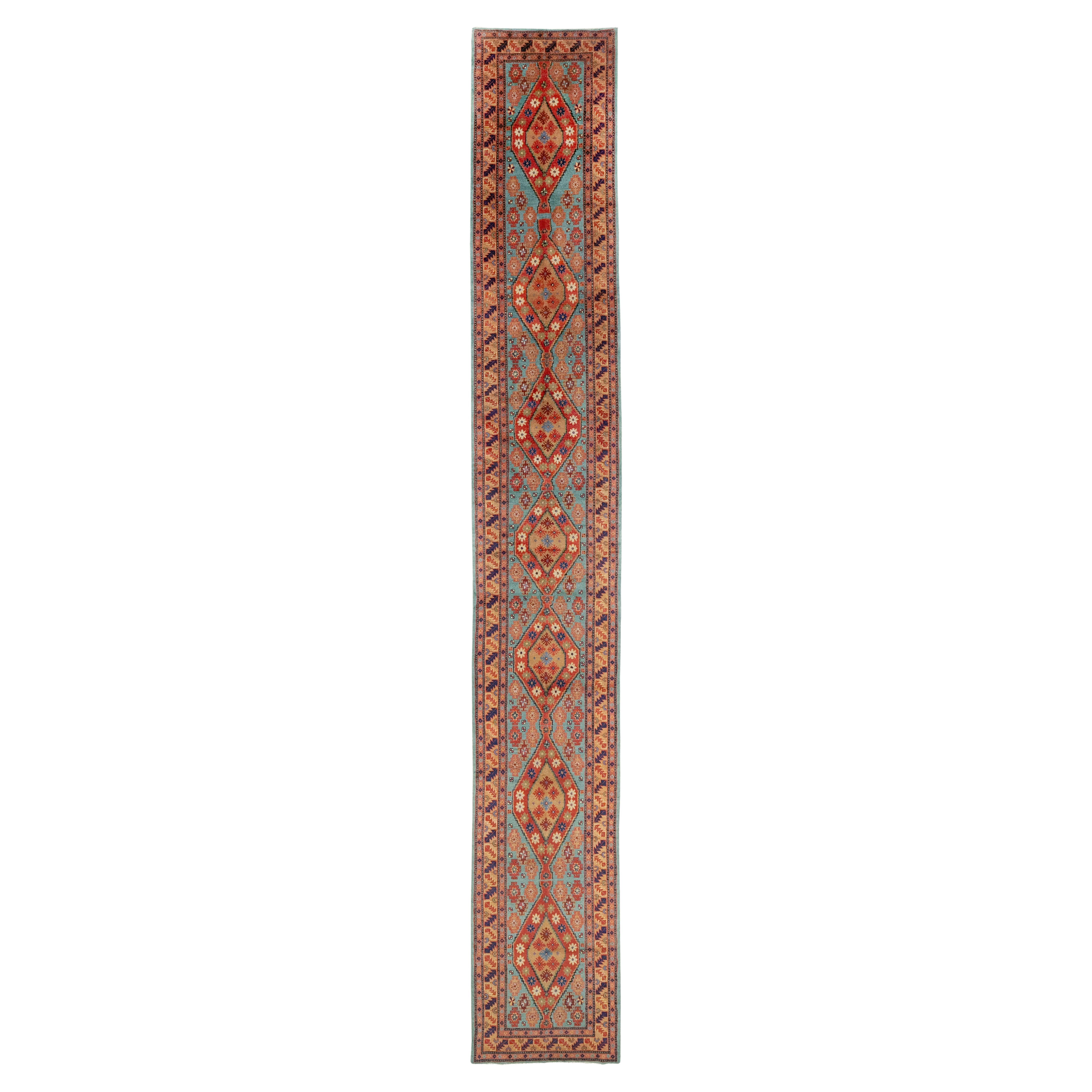 Galerie Shabab Collection Early 20th Century East Turkestan Khotan Long Runner