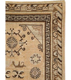 Galerie Shabab Collection Early 20th Century East Turkestan Khotan Rug