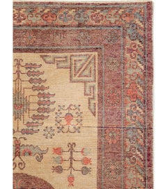 Galerie Shabab Collection Early 20th Century East Turkestan Khotan Rug