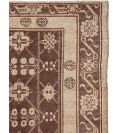 Galerie Shabab Collection Early 20th Century East Turkestan Khotan Rug