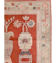 Galerie Shabab Collection Early 20th Century East Turkestan Khotan Rug