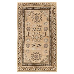 Collection Shabab Début du 20e siècle Tapis Khotan du Turkestan oriental
