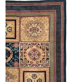 Galerie Shabab Collection Early 20th Century Indian Khotan Room Size Carpet