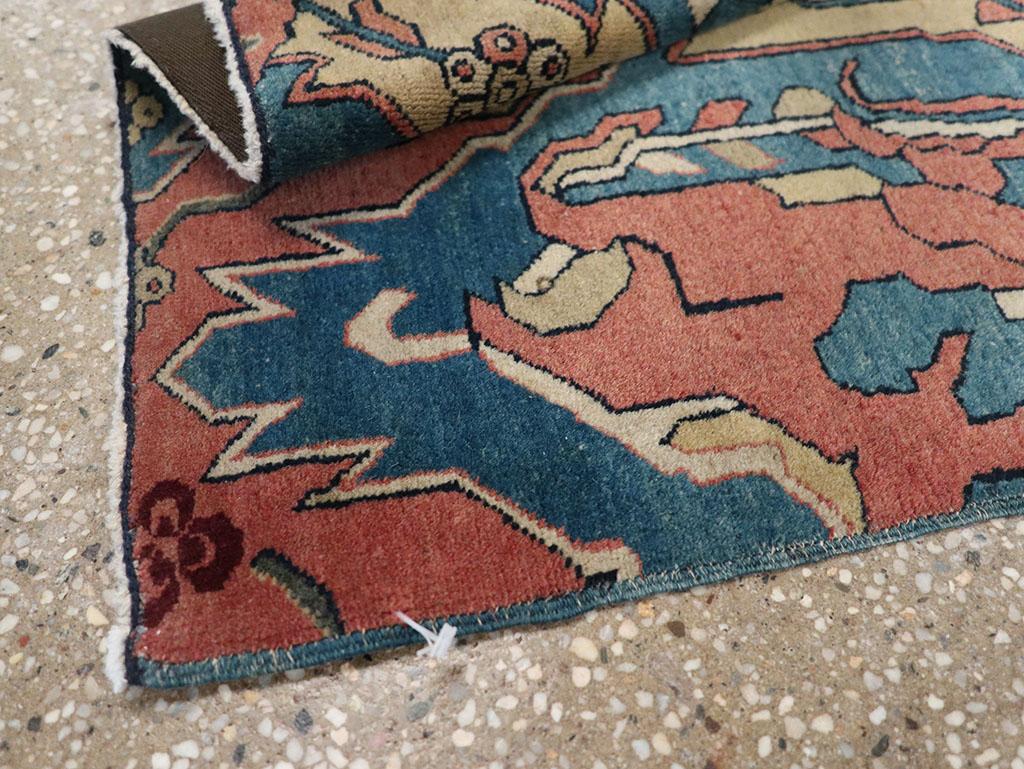 Colección Galerie Shabab Alfombra Larestan Sampler india de principios del siglo XX en venta 1