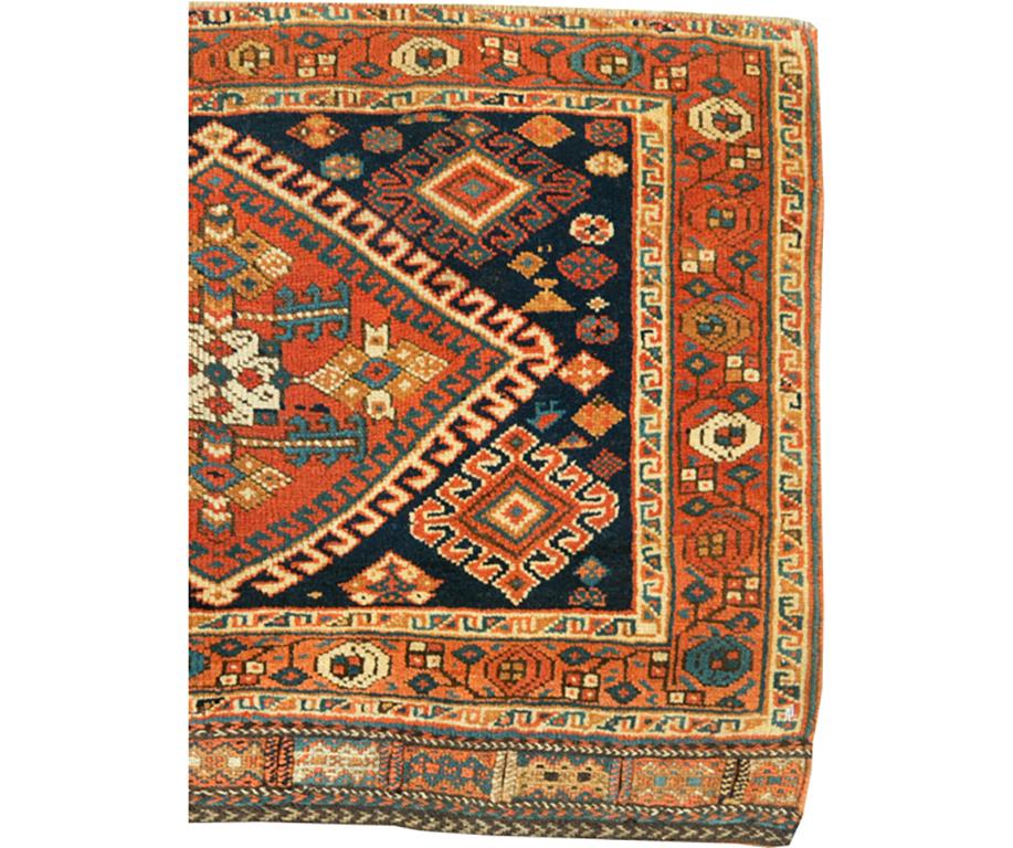 Galerie Shabab Collection Persische Afshar-Tasche aus dem frühen 20. (Handgeknüpft) im Angebot