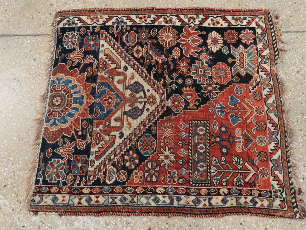 Galerie Shabab Collection Persischer Afshar-Teppich aus dem frühen 20. (Handgeknüpft) im Angebot