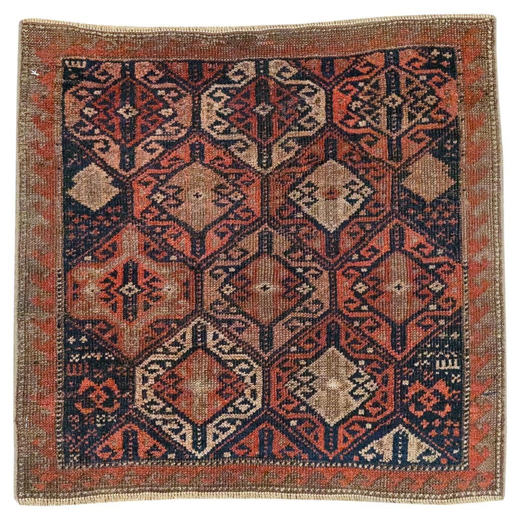 Galerie Shabab Collection Persischer Baluch-Würfelteppich aus dem frühen 20.