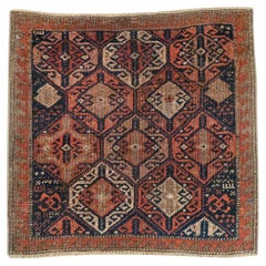Galerie Shabab Collection Early 20th Century Persian Baluch Throw Rug