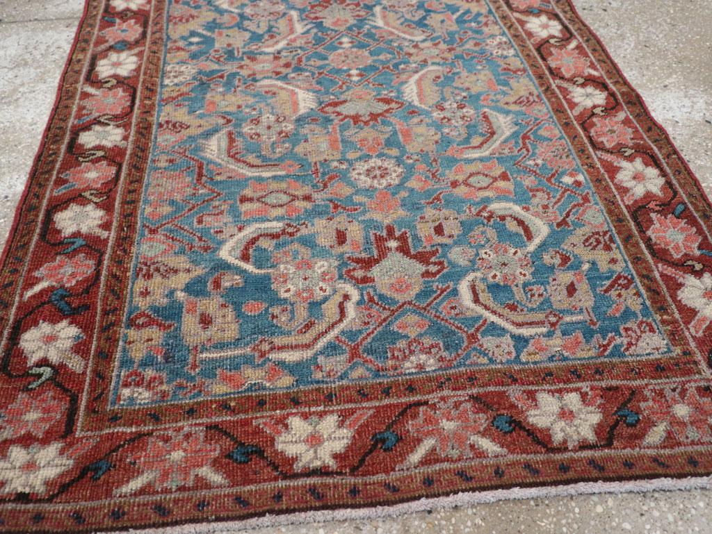 Collection Shabab Collection du début du 20e siècle tapis persan Heriz Excellent état - En vente à New York, NY