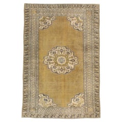 Antique Galerie Shabab Collection Early 20th Century Persian Khorassan Throw Rug