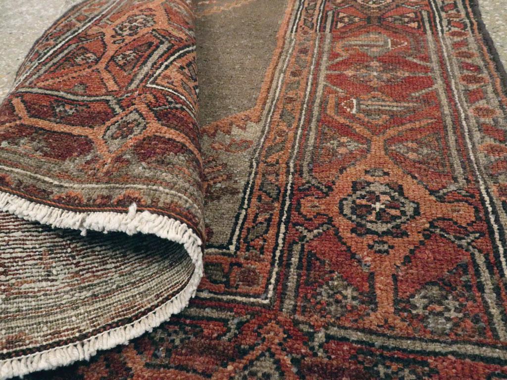 Galerie Shabab Collection Early 20th Century Persian Kurdish Throw Rug For Sale 1