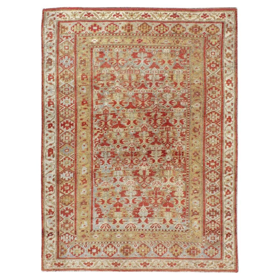Galerie Shabab Collection Early 20th Century Persian Kurdish Throw Rug