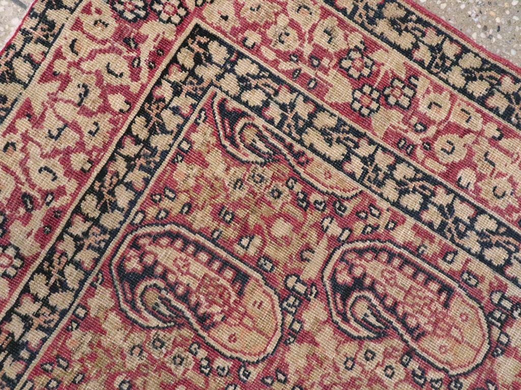 Colección Galerie Shabab Alfombra Persa Lavar Kerman de principios del siglo XX en Excelente estado para la venta en New York, NY