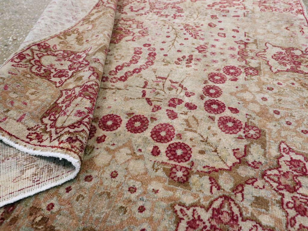 Collection Shabab Collection du début du 20e siècle tapis persan Lavar Kerman Excellent état - En vente à New York, NY
