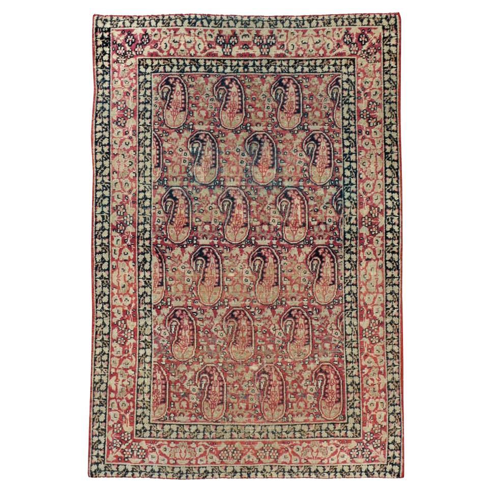 Colección Galerie Shabab Alfombra Persa Lavar Kerman de principios del siglo XX en venta