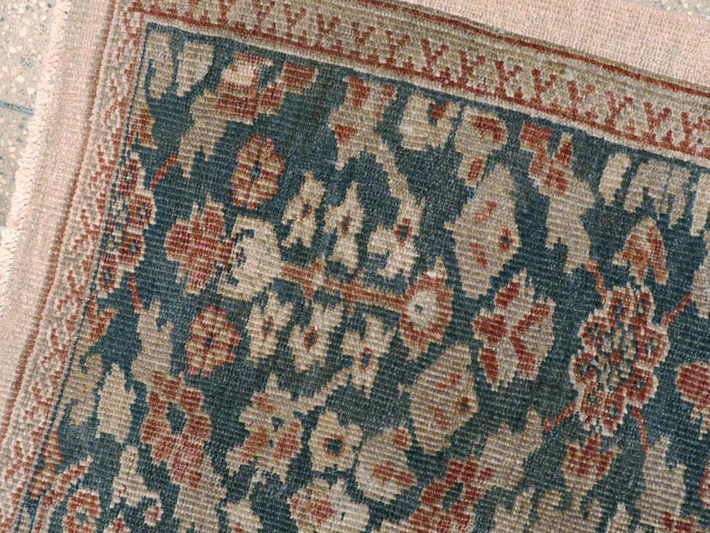 Noué à la main Galerie Shabab Collection début 20ème siècle Persan Mahal Tapis de plaid en vente