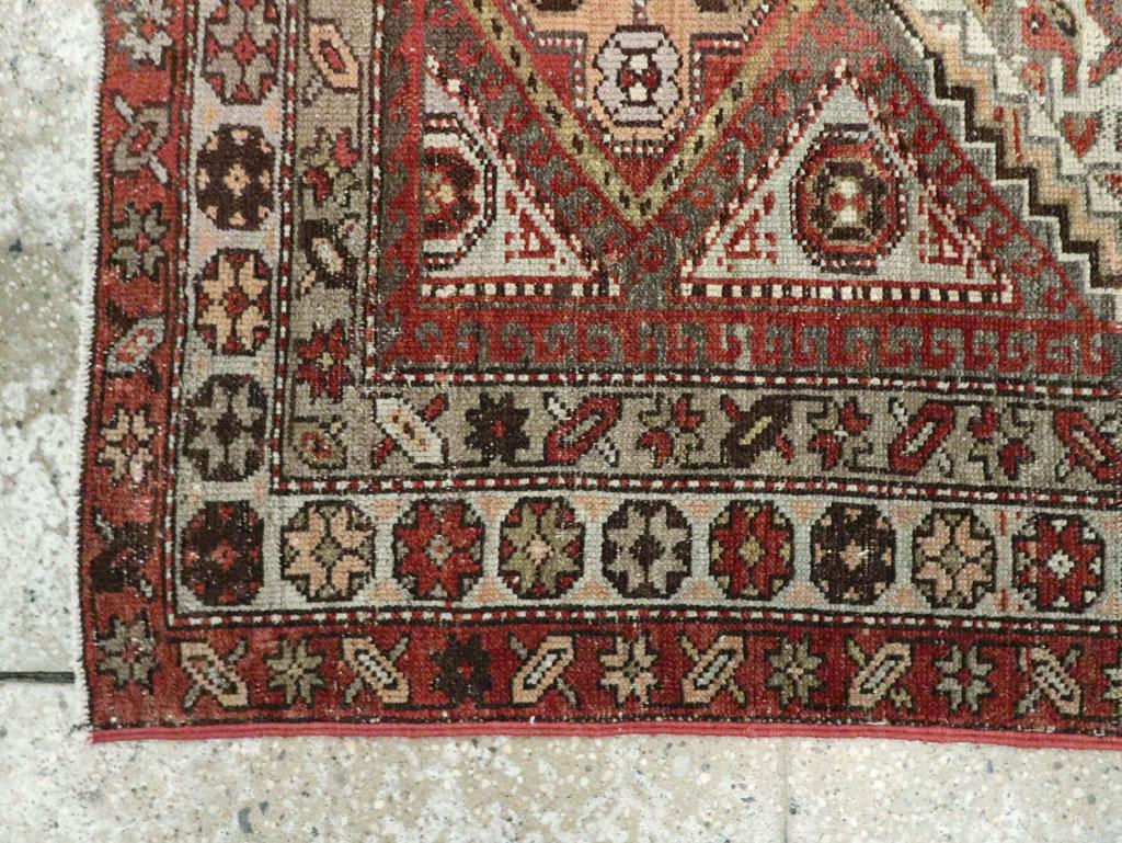 Wool Galerie Shabab Collection Early 20th Century Persian Malayer Rug For Sale