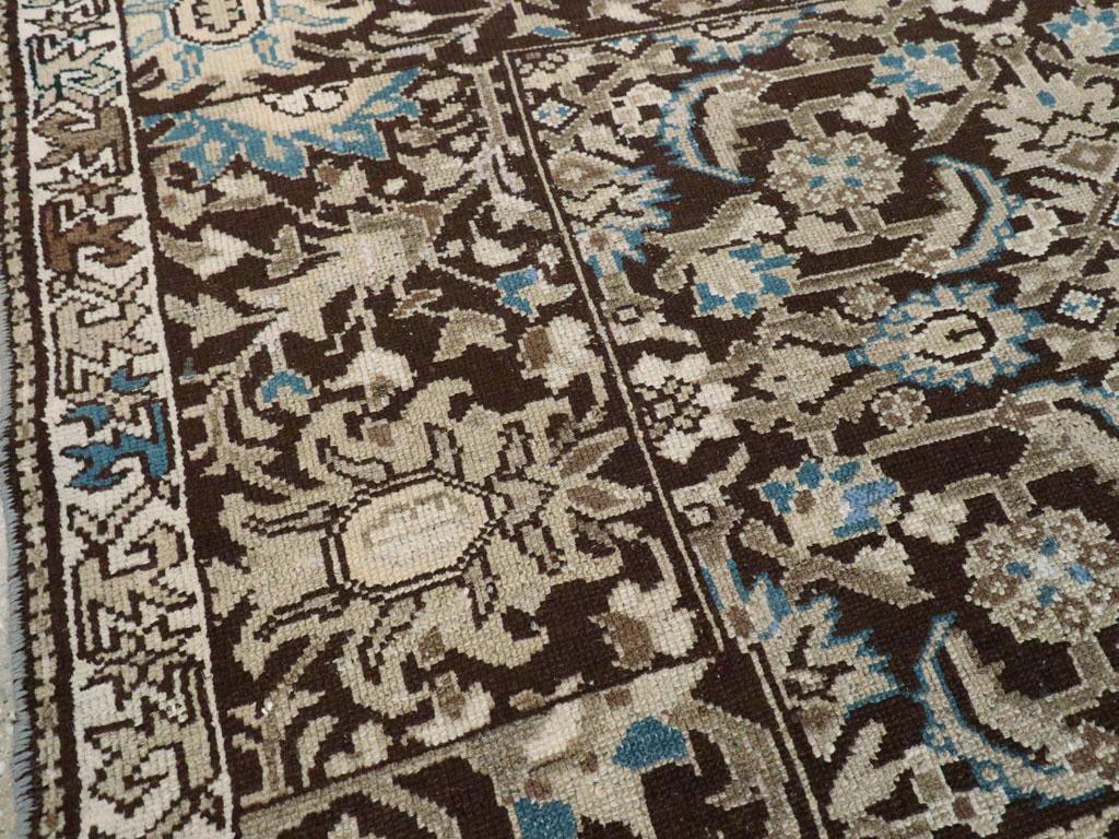 Galerie Shabab Collection Early 20th Century Persian Malayer Sampler Rug In Excellent Condition For Sale In New York, NY