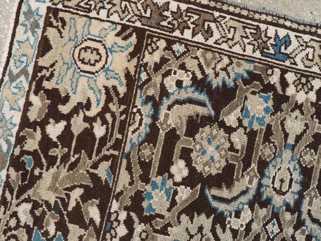 Galerie Shabab Collection Early 20th Century Persian Malayer Sampler Rug For Sale 1