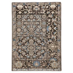 Antique Galerie Shabab Collection Early 20th Century Persian Malayer Sampler Rug