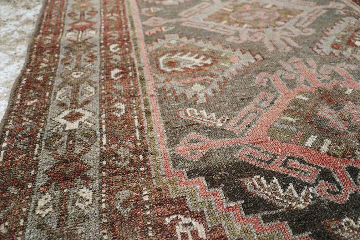 Noué à la main Collection Shabab Collection du début du 20e siècle Perse Malayer Tapis de plaid en vente