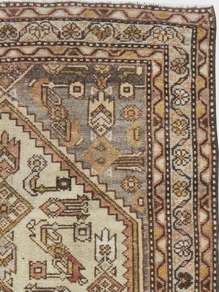 Colección Galerie Shabab Alfombra Persa Malayer de principios del siglo XX Anudado a mano en venta