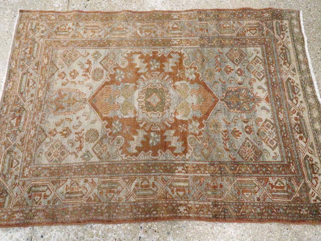 Collection Shabab Collection du début du 20e si�ècle Perse Malayer Tapis de plaid Excellent état - En vente à New York, NY