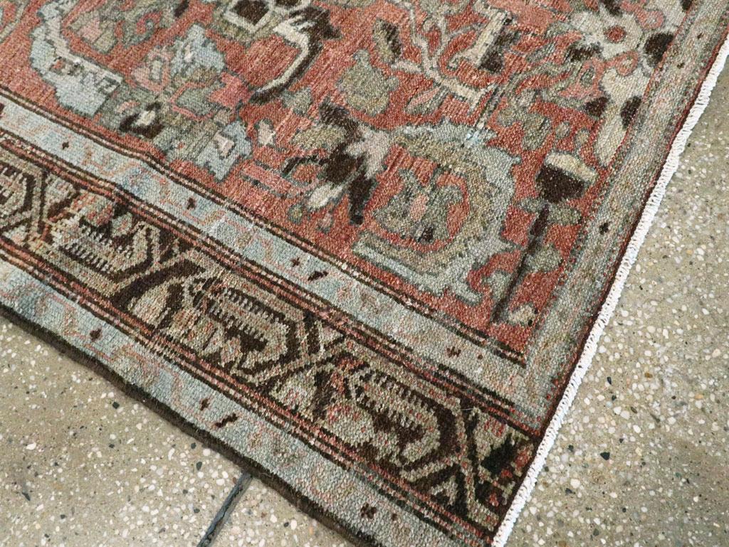 Galerie Shabab Collection Tappeto da lancio persiano Malayer dell'inizio del XX secolo In condizioni ottime in vendita a New York, NY