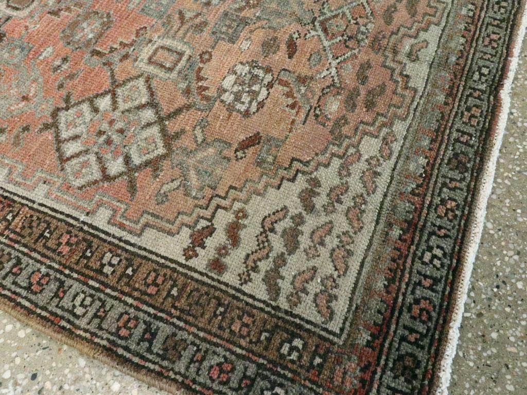 Laine Collection Shabab Collection du début du 20e siècle Perse Malayer Tapis de plaid en vente