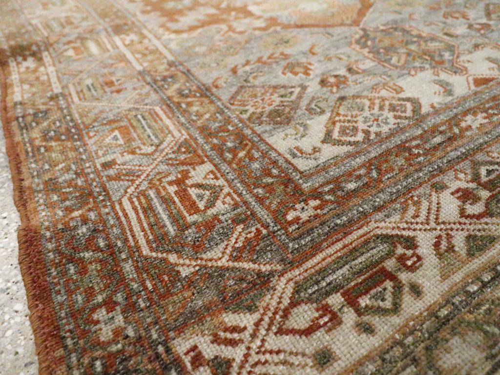 Laine Collection Shabab Collection du début du 20e siècle Perse Malayer Tapis de plaid en vente